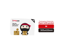 Load image into Gallery viewer, Ninja Van Malaysia Flyer with pocket - M size - Courier Bag - Flyer Courier