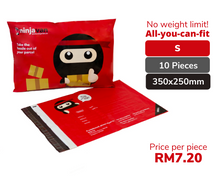 Load image into Gallery viewer, 10 Pieces Ninja Packs Bundle S size