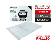 Load image into Gallery viewer, 10 Pieces Padded Ninja Packs Bundle M size