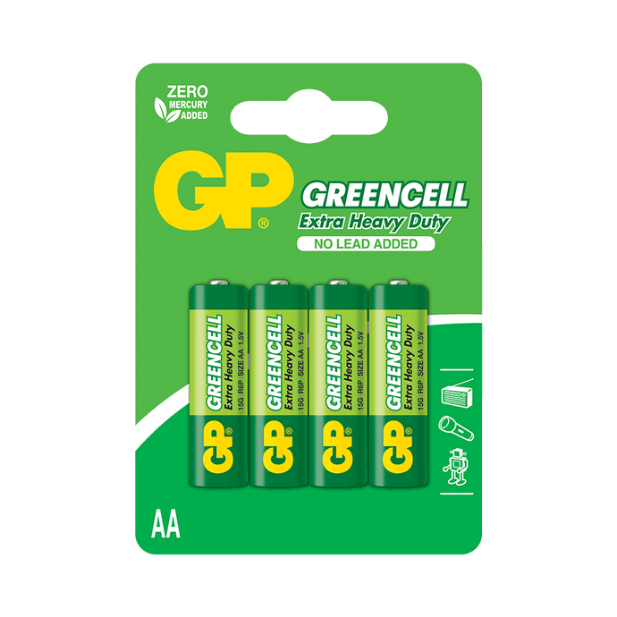 GP Batteries AA 4s