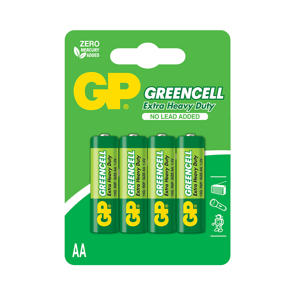 GP Batteries AA 4s