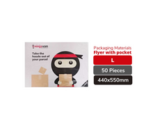 Load image into Gallery viewer, Ninja Van Malaysia Flyer with pocket - L size - Courier Bag - Flyer Courier