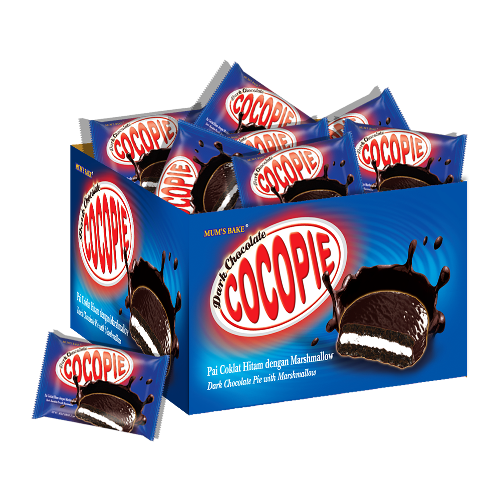 Mum's Bake Cocopie Dark Chocolate (24 pkt x 25g)