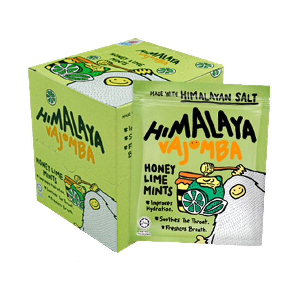 HIMALAYA Vajomba Honey Lime Mints (12 pks)