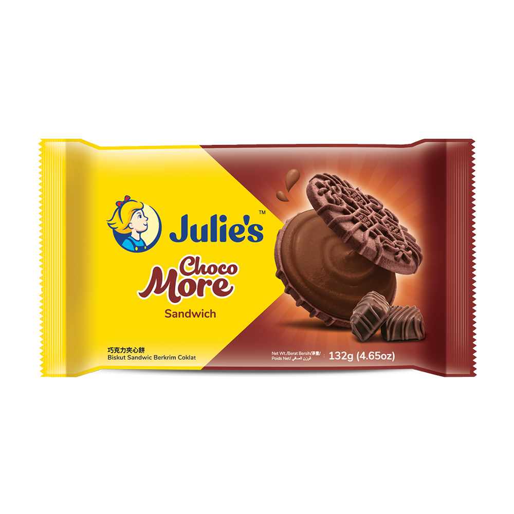 Julie's Choco-more Sandwich 66g x 12's