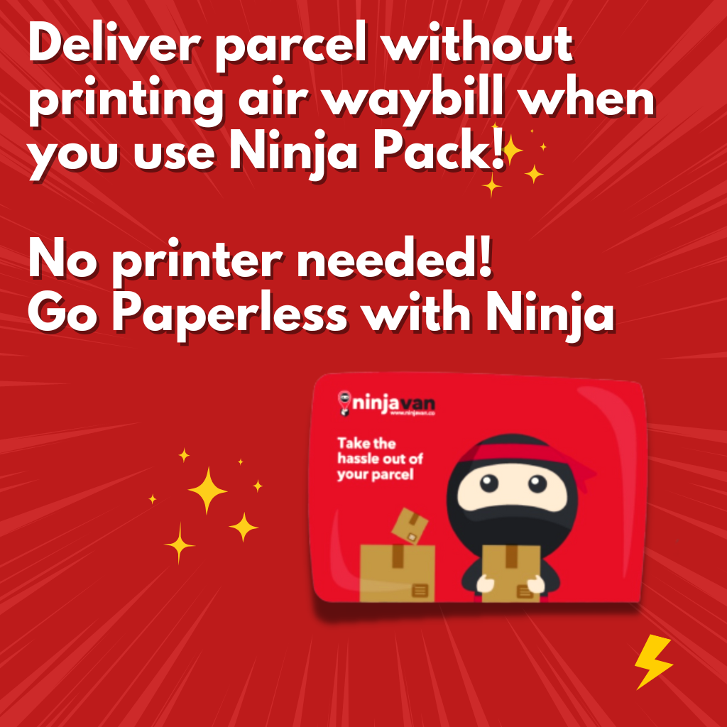 Prepaid Polymailer XS (Bundle) | Ninja Pack by Ninja Van Malaysia