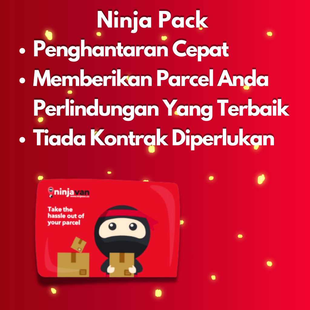 Prepaid Polymailer M (Bundle) | Ninja Pack by Ninja Van Malaysia